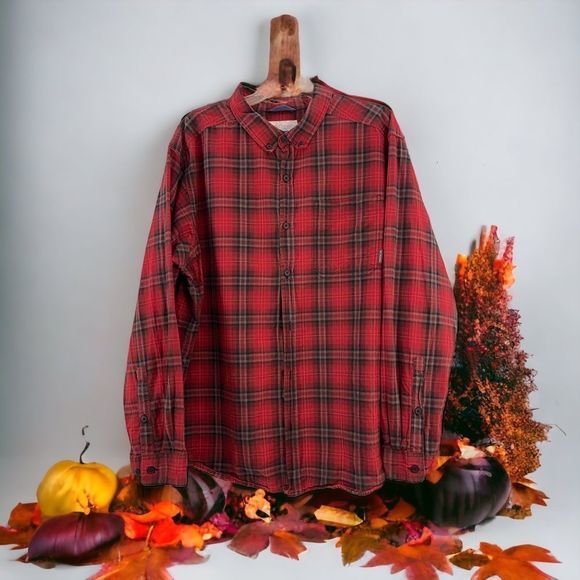 Columbia Mens Long‎ Sleeve Button Down Size XL - Picture 1 of 3